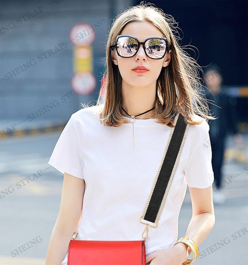 Shein Purse Strap Replacement Crossbody Handbag Shoulder Strap Adjustable - Image 2